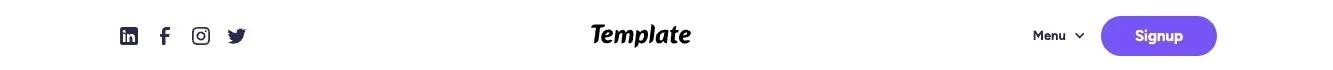 Preview of Navbars With Middle Logo