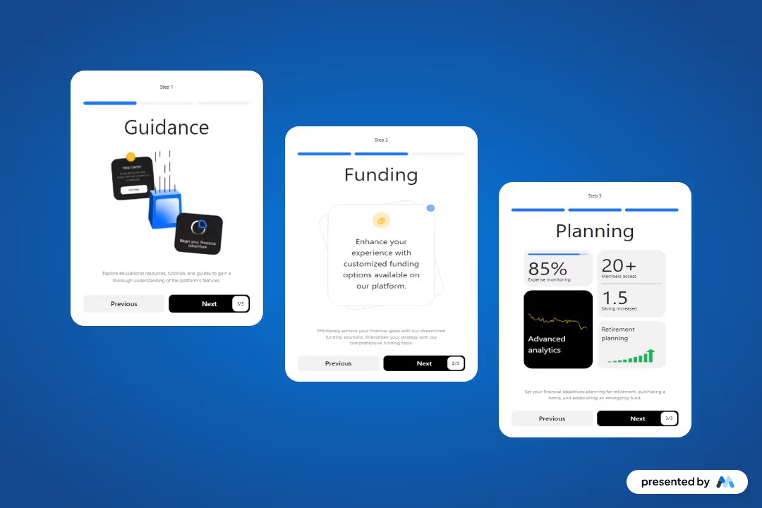 Preview of Colorful Onboarding Journey