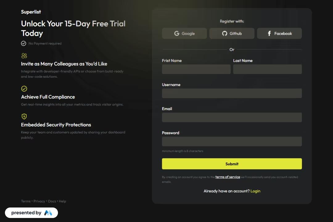 Preview of Sophisticated Yellow Register