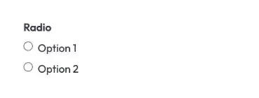 Preview of Membership Radio Button